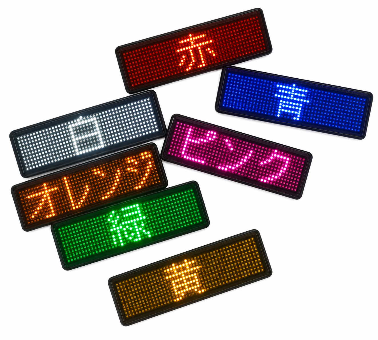 LEDネームバッジ