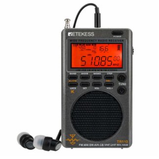 [取寄]Retekess TR110-高性能マルチバンドラジオ